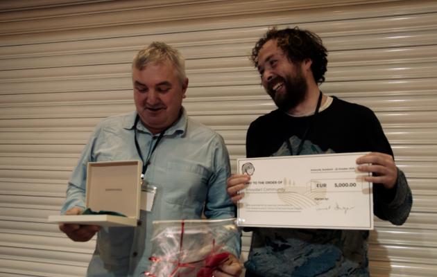 The Knoydart community, winners of the Michael Dower Award for European Rural Resilience 2025. Photo: European Rural Parliament / Scottish Rural Action